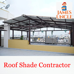 Roof shade contractor Mr. Somnath Das in Natagarh